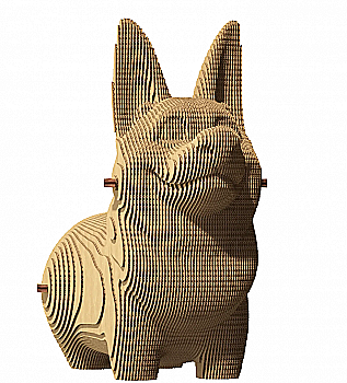 Картонний конструктор "Cartonic 3D Puzzle CORGI", CARTCORG Картонний конструктор "Cartonic 3D Puzzle CORGI", CARTCORG