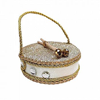 Іграшка новорічна Злата "Барабан" мікс, 10 см, 2404 Іграшка новорічна Злата "Барабан" мікс, 10 см, 2404