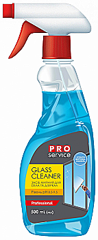 Засіб PRO д/миття скла Морозна свіжість 0,5л Засіб PRO д/миття скла Морозна свіжість 0,5л
