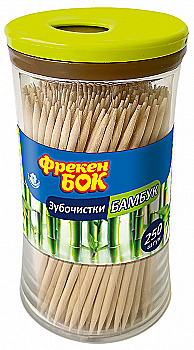 Зубочистки ФБ бамбукові 250 шт, 12100294 Зубочистки ФБ бамбукові 250 шт, 12100294