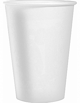 Стакан PRO паперовий 340мл, білий, 50 шт/уп Стакан PRO паперовий 340мл, білий, 50 шт/уп
