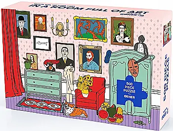 Пазли "Кімната художників", orner-1361 Пазли "Кімната художників", orner-1361