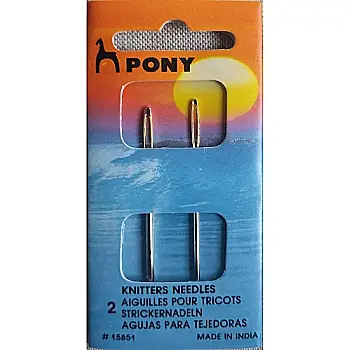 Голка Pony (Індія) для вовни, асорті (блістер), 15851 ТМ "ВДВ" Голка Pony (Індія) для вовни, асорті (блістер), 15851 ТМ "ВДВ"