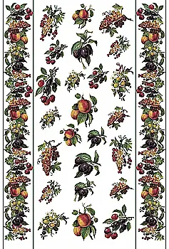 Карта декупажная 50*70 см, Античные фрукты 60 г/м², EAS.036 Calambour Карта декупажная 50*70 см, Античные фрукты 60 г/м², EAS.036 Calambour