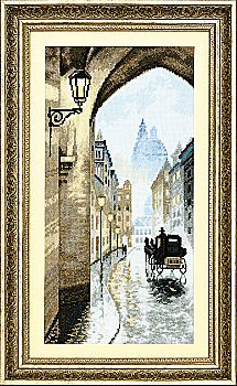 Набір для вишивання Crystal Art ВТ-171 "Старе місте, яке вмите дощем" 19,5*39 см, ТМ "Чарівна мить" Набір для вишивання Crystal Art ВТ-171 "Старе місте, яке вмите дощем" 19,5*39 см, ТМ "Чарівна мить"