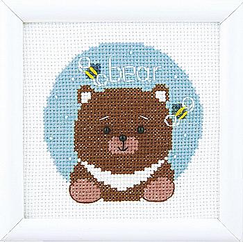 Набір для вишивання Crystal Art ВТ-202 "Світ тварин" 10*10 см, ТМ "Чарівна мить" Набір для вишивання Crystal Art ВТ-202 "Світ тварин" 10*10 см, ТМ "Чарівна мить"