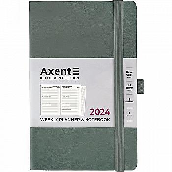 Еженедельник 2024, Partner Soft, 125*195, Earth Colors, зеленый, 8519-24-04-A Еженедельник 2024, Partner Soft, 125*195, Earth Colors, зеленый, 8519-24-04-A