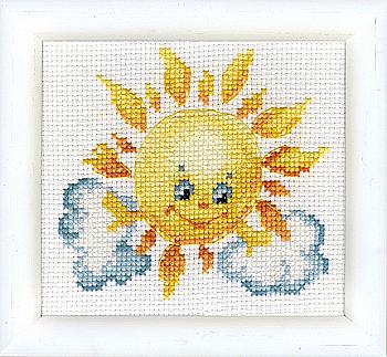 Набір для вишивання Crystal Art ВТ-020 "Ласкаве сонечко" 10*11 см, ТМ "Чарівна мить" Набір для вишивання Crystal Art ВТ-020 "Ласкаве сонечко" 10*11 см, ТМ "Чарівна мить"