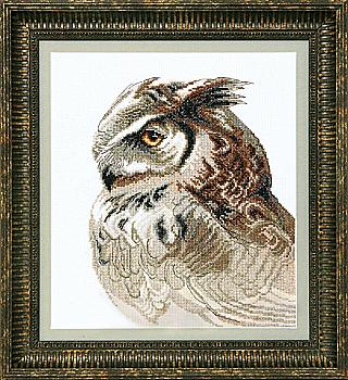 Набір для вишивання Crystal Art ВТ-077 "Мудрий філін" 25*28 см, ТМ "Чарівна мить" Набір для вишивання Crystal Art ВТ-077 "Мудрий філін" 25*28 см, ТМ "Чарівна мить"