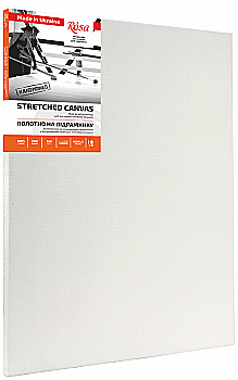 Підрамник, 30*35 см, середнє зерно, акрил, льон, ROSA Підрамник, 30*35 см, середнє зерно, акрил, льон, ROSA