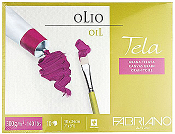 Блок паперу для олії та акрилу "Tella" 10 арк. 300г 30х40см 68003040 Блок паперу для олії та акрилу "Tella" 10 арк. 300г 30х40см 68003040
