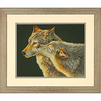 Набір для вишивання хрестом "Поцілунок", 70-35283 Dimensions Набір для вишивання хрестом "Поцілунок", 70-35283 Dimensions