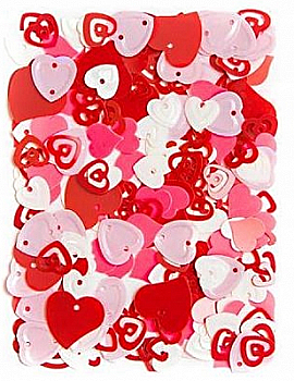 Набір пайеток Серця 15 г, DPCE-032 DpCraft Набір пайеток Серця 15 г, DPCE-032 DpCraft