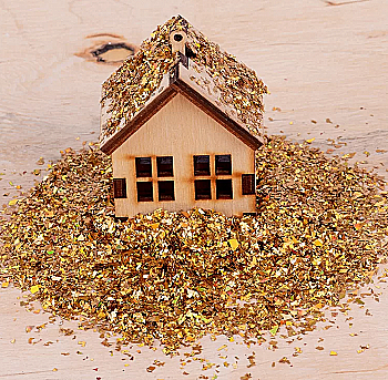 Сніг штучний Novogod`ko, золотий, 80 г, 974180 Сніг штучний Novogod`ko, золотий, 80 г, 974180