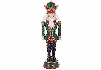 Статуетка "Солдатик" 25 см, зелений з червоним, 837-230