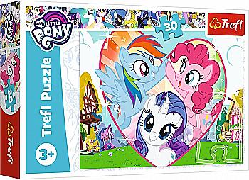 Пазл "30" - Краще разом, Hasbro, My Little Pony, Trefl, 18241 Пазл "30" - Краще разом, Hasbro, My Little Pony, Trefl, 18241