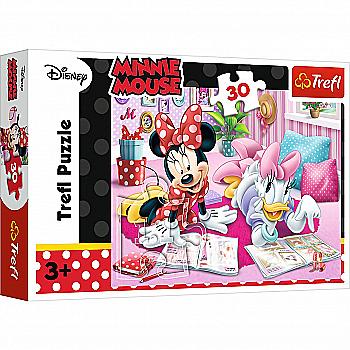Пазл "30" - Найкращі друзі / Disney Minnie, Trefl, 18217 Пазл "30" - Найкращі друзі / Disney Minnie, Trefl, 18217
