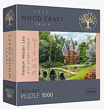 Пазл "1000" - Вікторіанський будинок / Дерев`яні пазли, Trefl, 20145 Пазл "1000" - Вікторіанський будинок / Дерев`яні пазли, Trefl, 20145