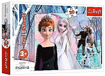 Пазл "30" - Magical Frozen/Disney Frozen 2, Trefl, 18275 Пазл "30" - Magical Frozen/Disney Frozen 2, Trefl, 18275