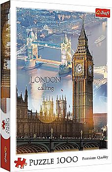 Пазл "1000" - Лондон на світанку, Trefl, 10395 Пазл "1000" - Лондон на світанку, Trefl, 10395