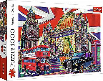 Пазл "1000" - Кольори Лондона, Trefl, 10525 Пазл "1000" - Кольори Лондона, Trefl, 10525