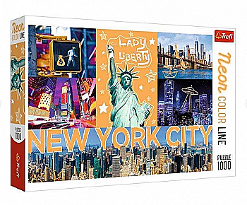 Пазл "1000" - Неонове місто, Trefl, 10579 Пазл "1000" - Неонове місто, Trefl, 10579