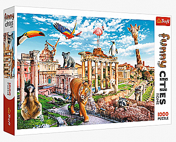 Пазл "1000" - Дикий Рим, Trefl, 10600 Пазл "1000" - Дикий Рим, Trefl, 10600