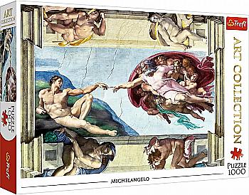 Пазл "1000" -  Art Collection / Створення Адама, Trefl, 10590 Пазл "1000" -  Art Collection / Створення Адама, Trefl, 10590
