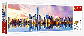 Пазл "1000" - Панорама - Манхеттен, Нью-Йорк, Trefl, 29033 Пазл "1000" - Панорама - Манхеттен, Нью-Йорк, Trefl, 29033