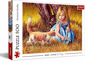 Пазл "500" - У центрі уваги, Trefl, 37291 Пазл "500" - У центрі уваги, Trefl, 37291