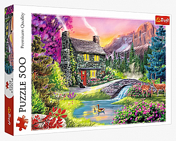 Пазл "500" - Гірська ідилія, Trefl, 37325 Пазл "500" - Гірська ідилія, Trefl, 37325