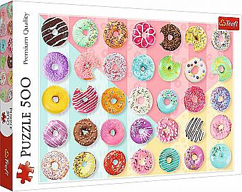 Пазл "500" - Пончики, Trefl, 37334 Пазл "500" - Пончики, Trefl, 37334