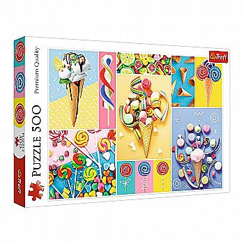 Пазл "500" - Улюблені солодощі, Trefl, 37335 Пазл "500" - Улюблені солодощі, Trefl, 37335