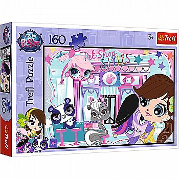 Пазл "160" - Вместе веселей, Hasbro, Littlest Pet Shop, Trefl, 15326 Пазл "160" - Вместе веселей, Hasbro, Littlest Pet Shop, Trefl, 15326