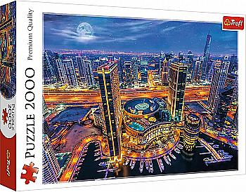 Пазл "2000" - Вогні Дубая, Trefl, 27094 Пазл "2000" - Вогні Дубая, Trefl, 27094