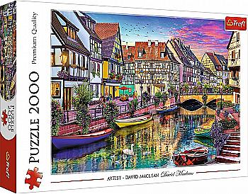Пазл "2000" - Девід Маклін. Кольмар, Франція, Trefl, 27118 Пазл "2000" - Девід Маклін. Кольмар, Франція, Trefl, 27118