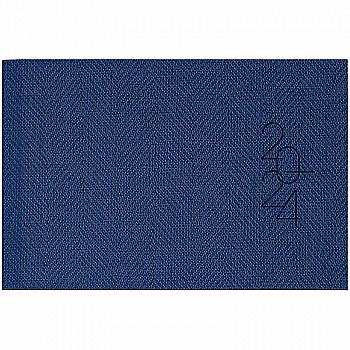 Еженедельник 2024 карманный Tweed синий, 73-755 32 304 Еженедельник 2024 карманный Tweed синий, 73-755 32 304