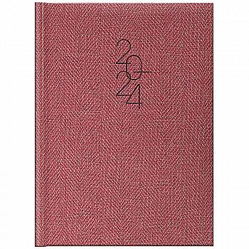 Ежедневник 2024 Стандарт Tweed, красный, 73-795 32 204 Ежедневник 2024 Стандарт Tweed, красный, 73-795 32 204