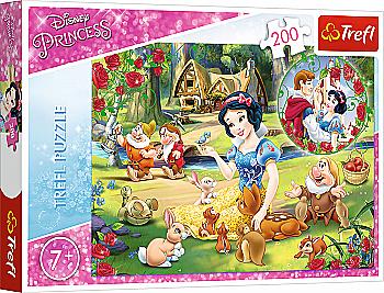 Пазл "200" - Мрія про кохання, Disney Princess, Trefl, 13204 Пазл "200" - Мрія про кохання, Disney Princess, Trefl, 13204