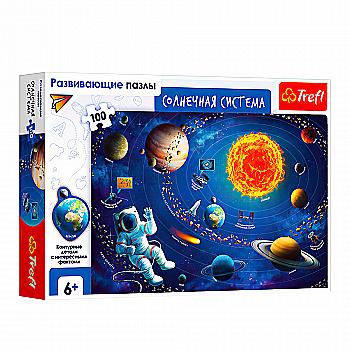 Пазл "100" - Educational - Сонячна система, Trefl, 15529 Пазл "100" - Educational - Сонячна система, Trefl, 15529