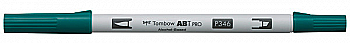 Маркер двухсторонний на спиртовой основе ABT PRO ABTP-346, зеленый морской ТМ "Tombow" Маркер двухсторонний на спиртовой основе ABT PRO ABTP-346, зеленый морской ТМ "Tombow"