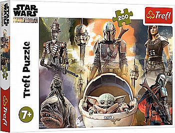 Пазл "200" - Зоряні війни: Мандалорець. Готові до битви, Trefl, 13276 Пазл "200" - Зоряні війни: Мандалорець. Готові до битви, Trefl, 13276