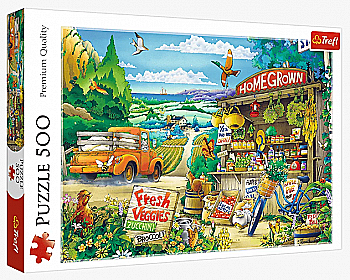 Пазл "500" - Ранок за містом, 37352 Пазл "500" - Ранок за містом, 37352