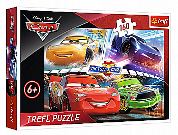 Пазл "60" - Легендарна гонка / Disney Cars 3, Trefl, 17334 Пазл "60" - Легендарна гонка / Disney Cars 3, Trefl, 17334