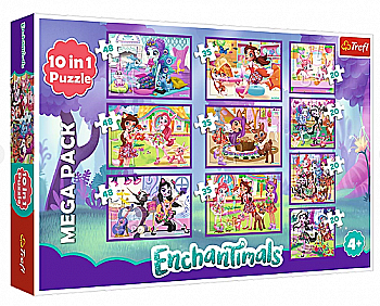 Пазл "10 в 1" - Пригоди Чарівника, Trefl 90354 Пазл "10 в 1" - Пригоди Чарівника, Trefl 90354