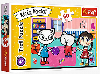 Пазл "60" - Кошенятка, Trefl, 17343 Пазл "60" - Кошенятка, Trefl, 17343