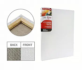 Підрамник, 100*120 см, дрібне зерно, акрил, льон, ROSA Підрамник, 100*120 см, дрібне зерно, акрил, льон, ROSA