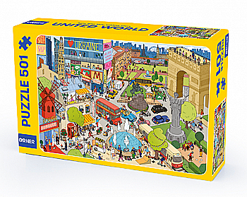 Пазли "United world" 500 шт, orner-1683 Пазли "United world" 500 шт, orner-1683