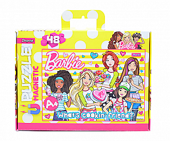 Пазл магнитный А4 "Barbie", 953560