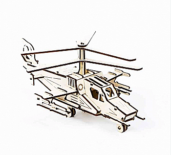 Модель "Розмальовка гелікоптер", 19872004, ekoGOODS